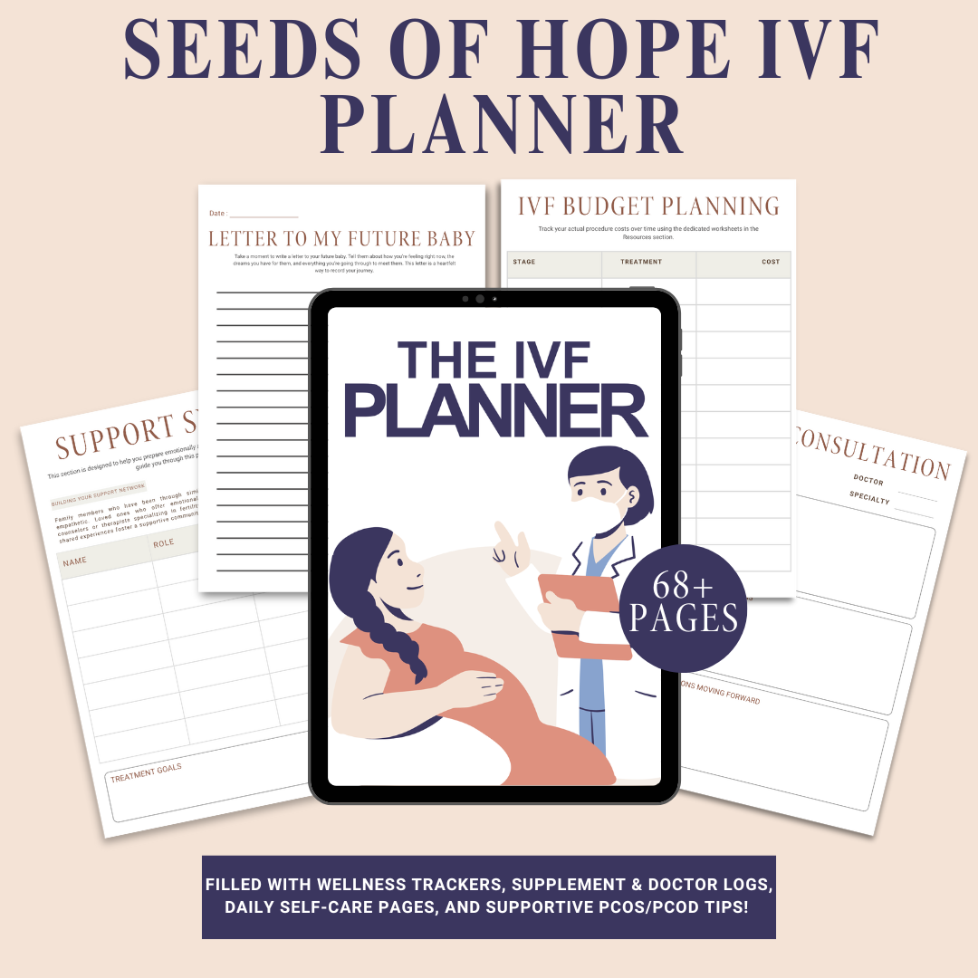 Seeds of Hope IVF Planner